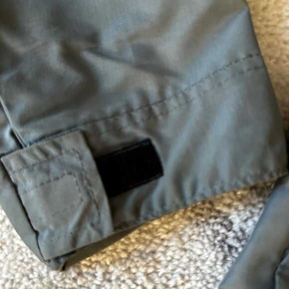 Vintage 60s/70s Zero King Slate Gray Hooded Rain Jacket Sz 10 - Picture 8 of 11